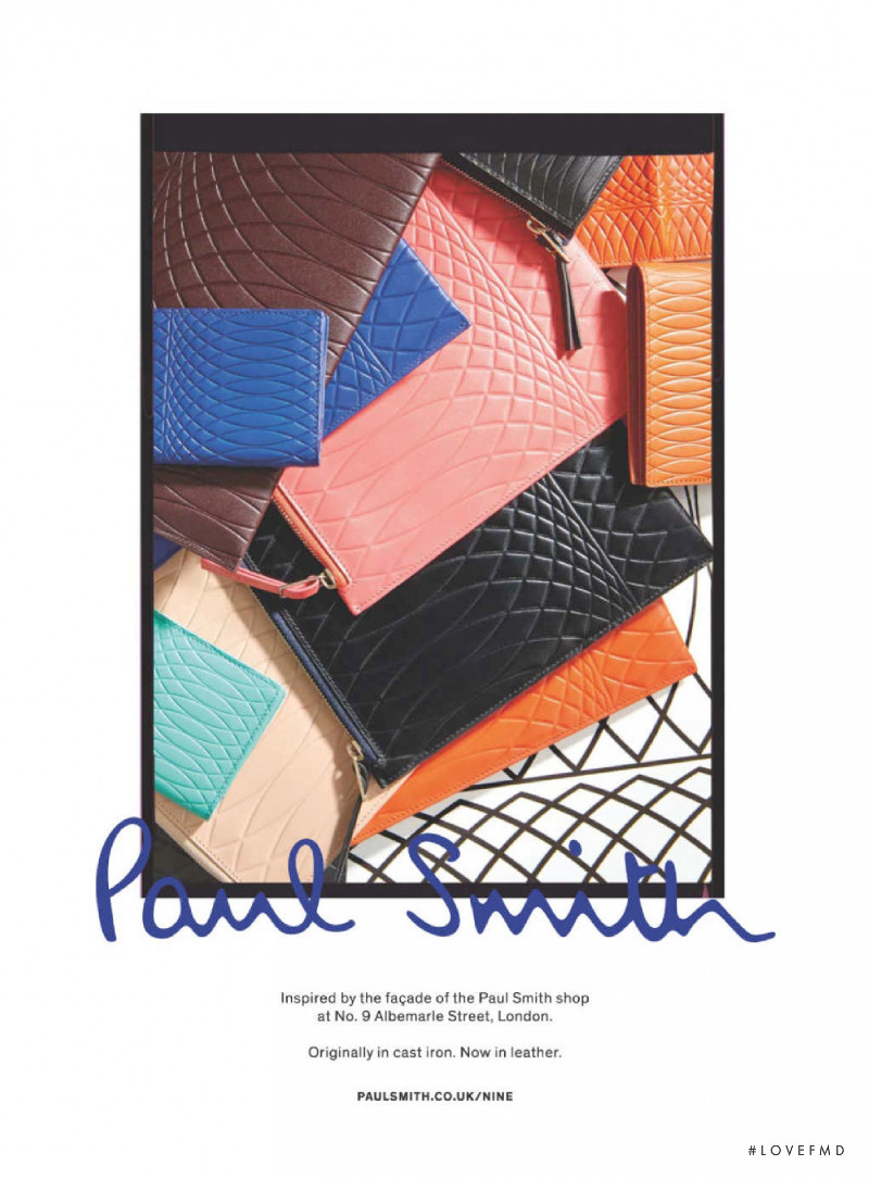 Paul Smith advertisement for Spring/Summer 2016