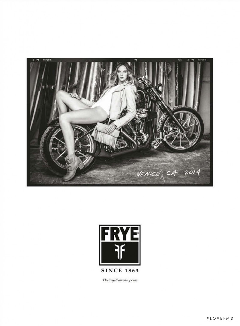 Frye advertisement for Spring/Summer 2015