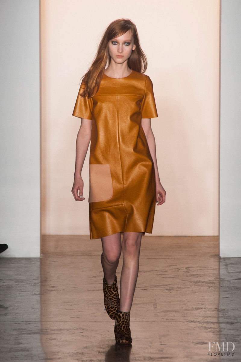 Nika Cole featured in  the Peter Som fashion show for Autumn/Winter 2014