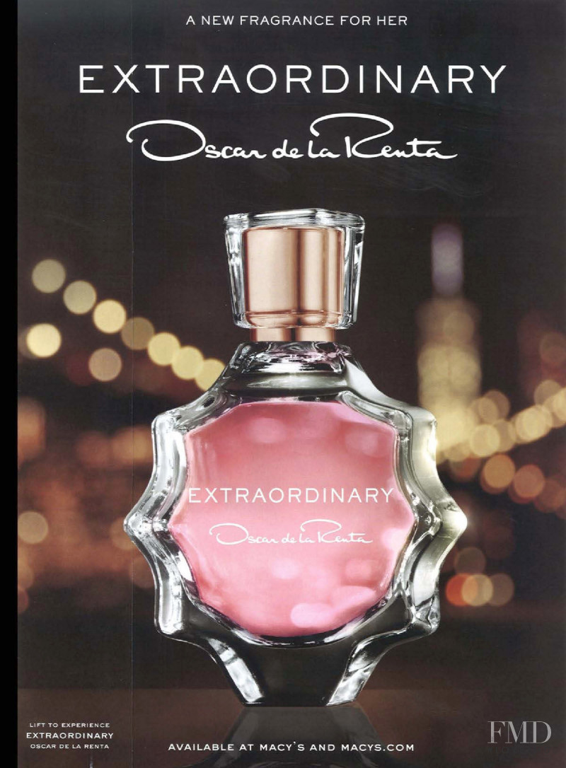 Oscar De La Renta Fragrance Extraordinary  advertisement for Spring/Summer 2015