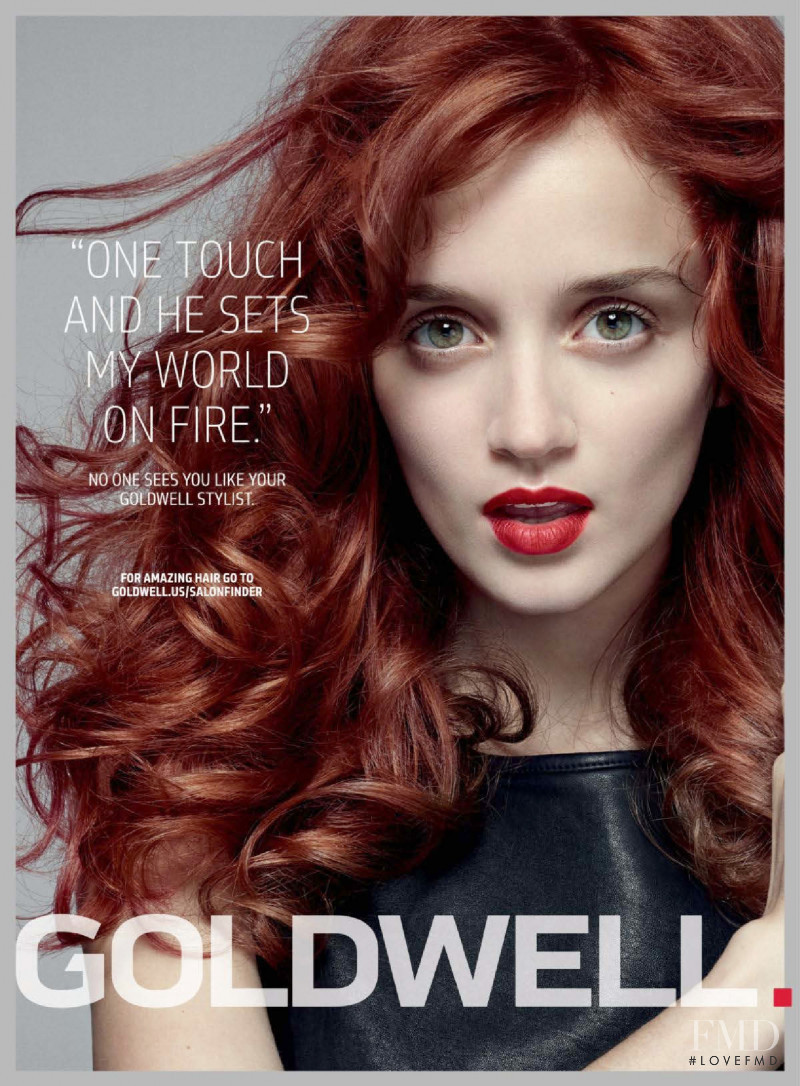 Goldwell advertisement for Spring/Summer 2015