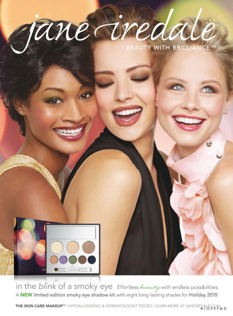 Jane Iredale advertisement for Autumn/Winter 2015