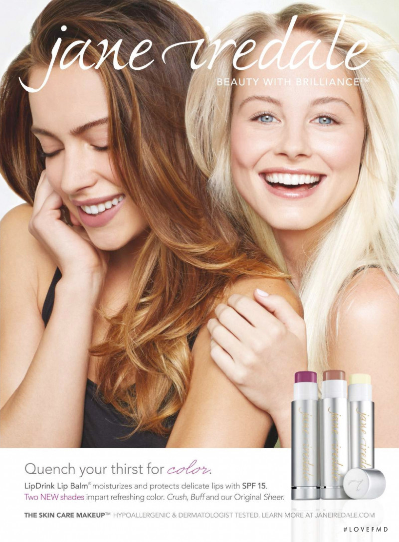 Jane Iredale advertisement for Autumn/Winter 2015