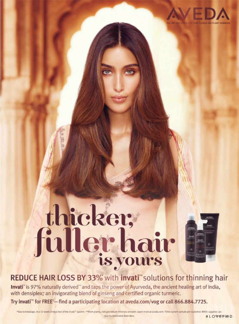 Aveda advertisement for Autumn/Winter 2015