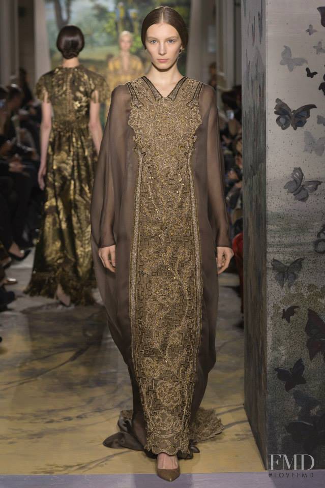 Bogi  Safran featured in  the Valentino Couture fashion show for Spring/Summer 2014