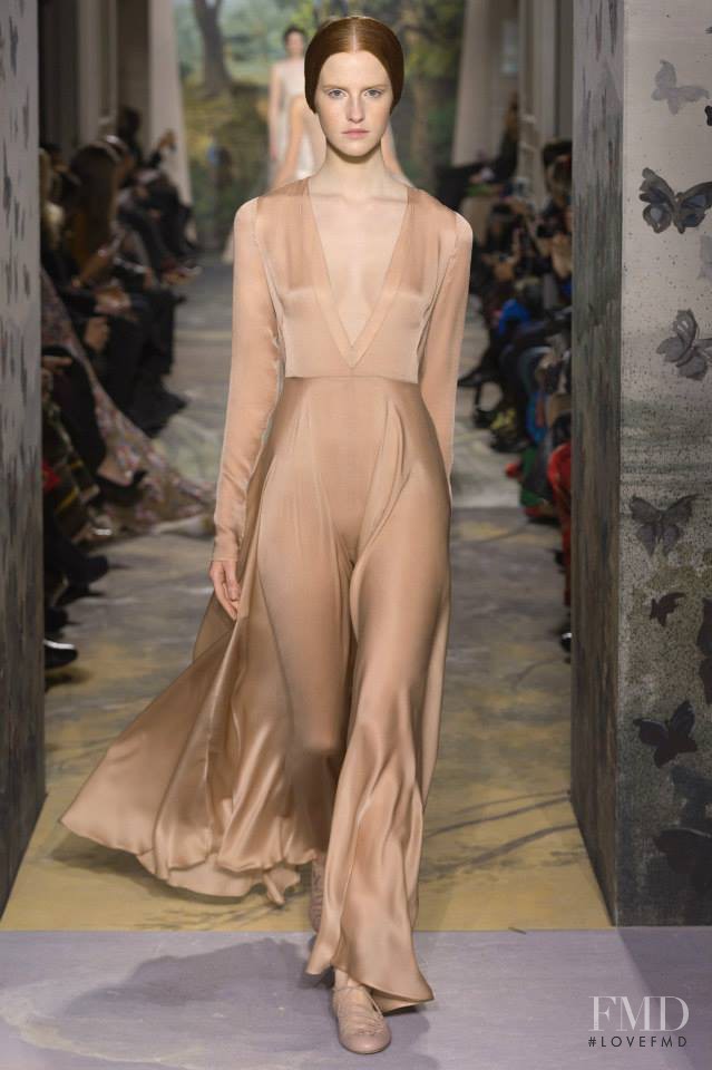 Magdalena Jasek featured in  the Valentino Couture fashion show for Spring/Summer 2014