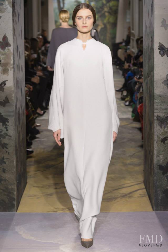 Vasilisa Pavlova featured in  the Valentino Couture fashion show for Spring/Summer 2014
