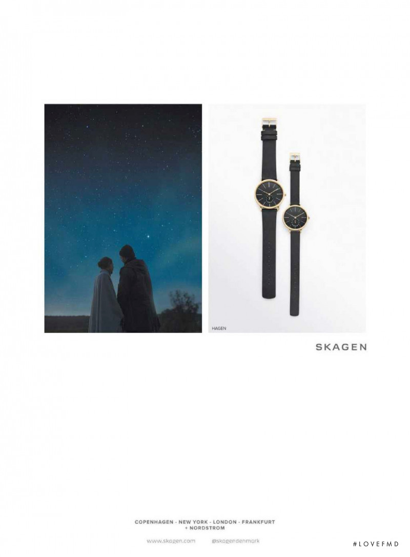 Skagen advertisement for Autumn/Winter 2015