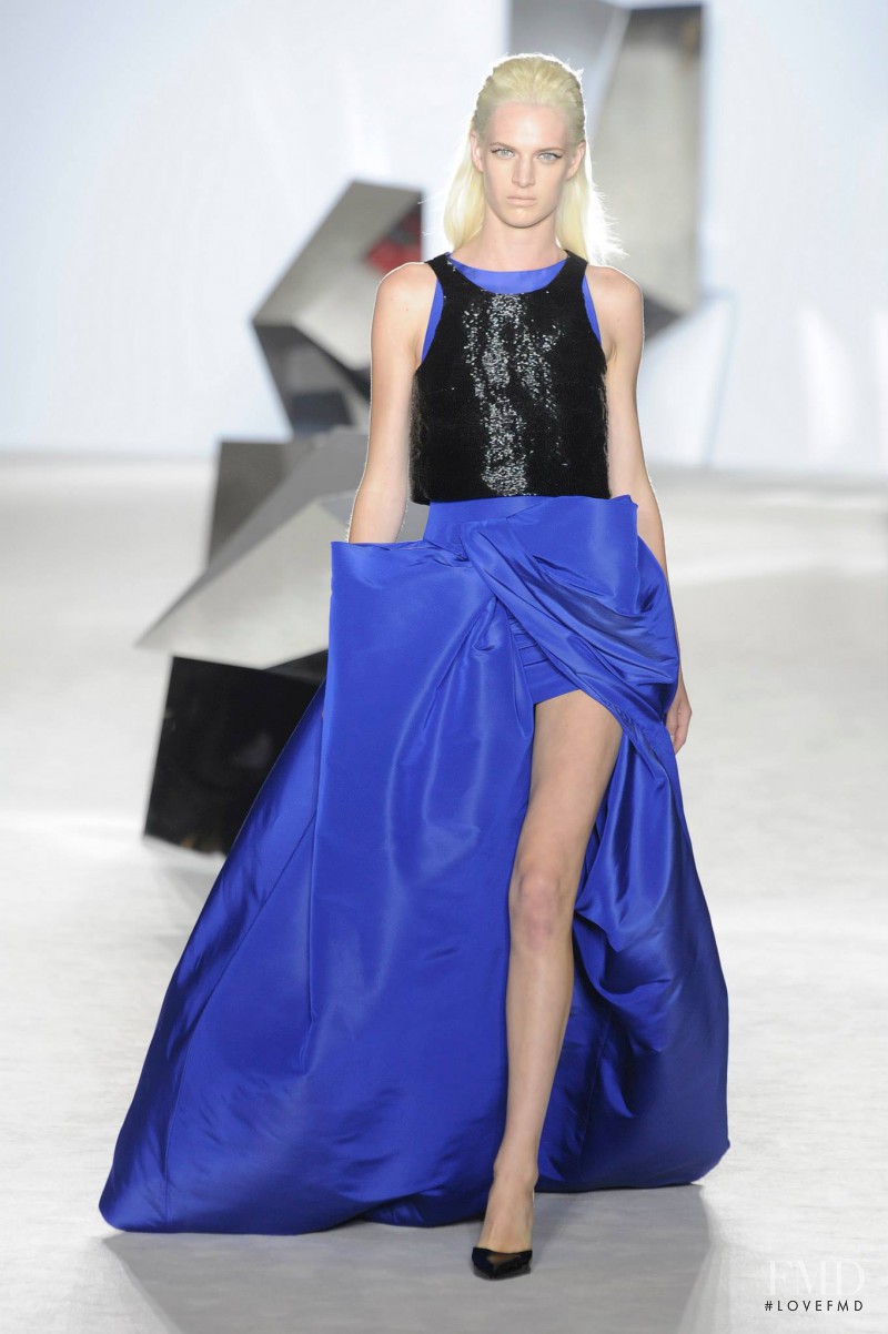 Ashleigh Good featured in  the Giambattista Valli Haute Couture fashion show for Spring/Summer 2014