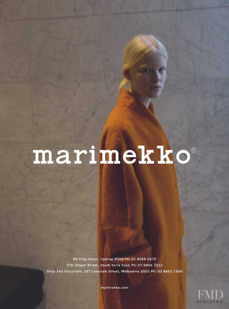 Marimekko advertisement for Autumn/Winter 2015