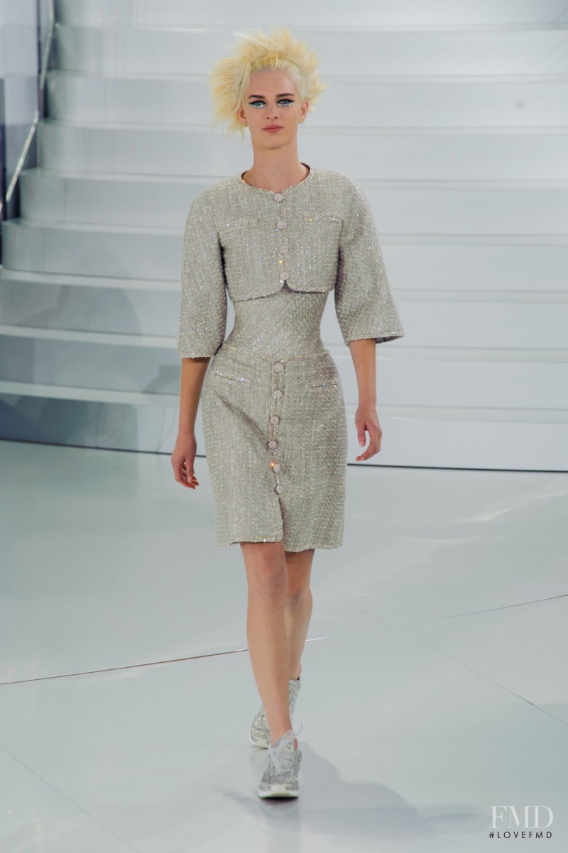 Ashleigh Good featured in  the Chanel Haute Couture fashion show for Spring/Summer 2014