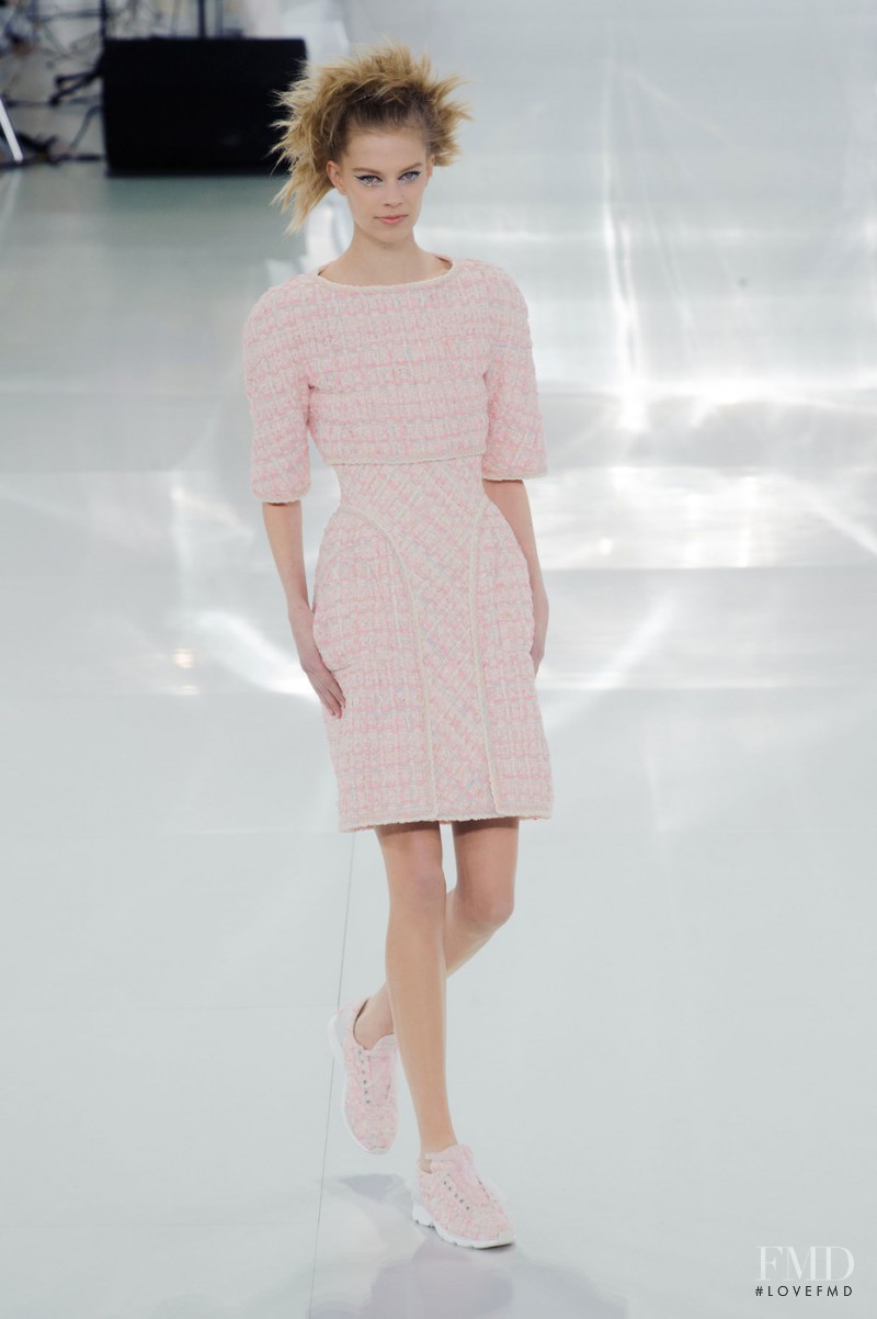Lexi Boling featured in  the Chanel Haute Couture fashion show for Spring/Summer 2014
