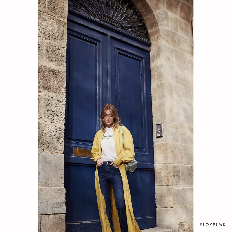 Caroline Lossberg featured in  the La Redoute advertisement for Spring/Summer 2020