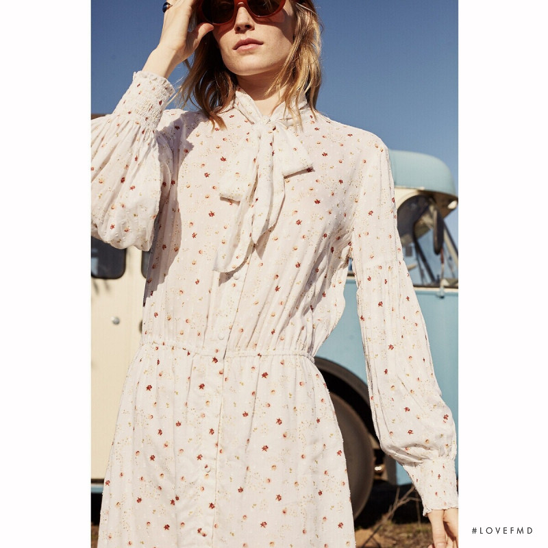 Caroline Lossberg featured in  the La Redoute advertisement for Spring/Summer 2020