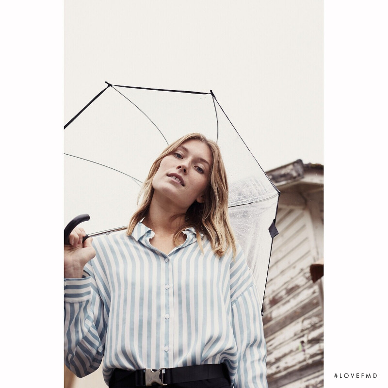 Caroline Lossberg featured in  the La Redoute advertisement for Spring/Summer 2020