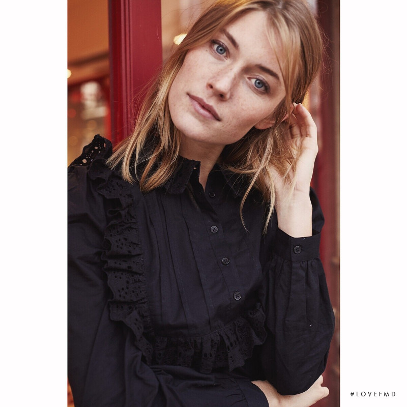 Caroline Lossberg featured in  the La Redoute advertisement for Spring/Summer 2020