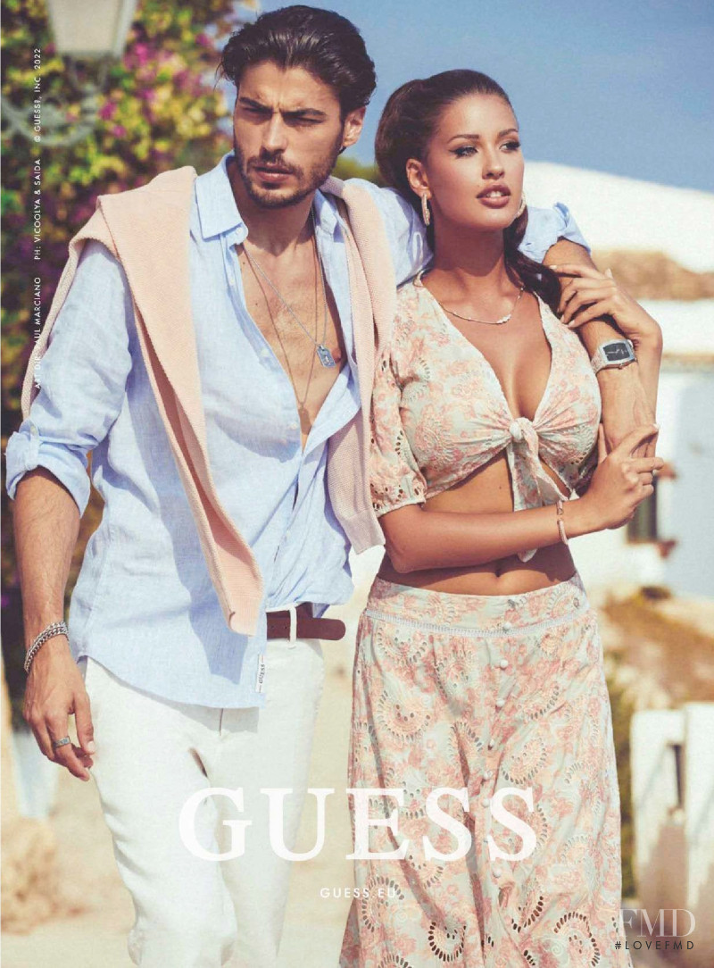 Guess advertisement for Spring/Summer 2022