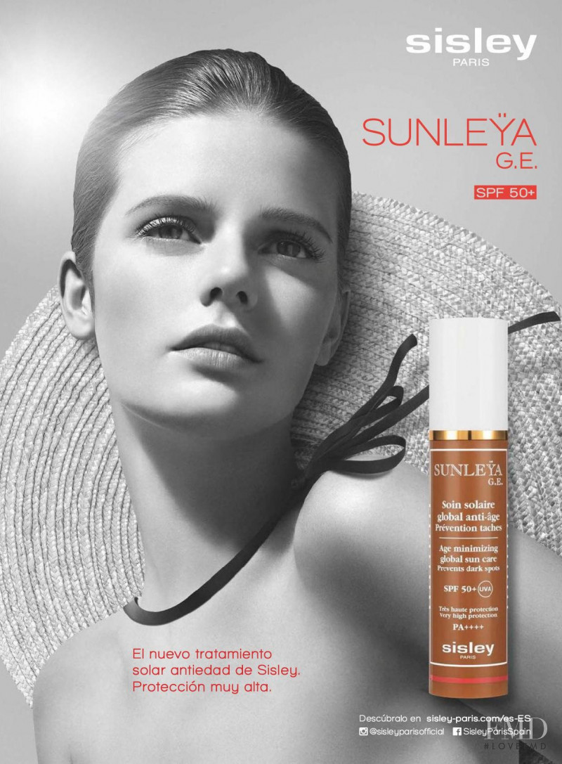 Sisley Paris Beauty advertisement for Spring/Summer 2022