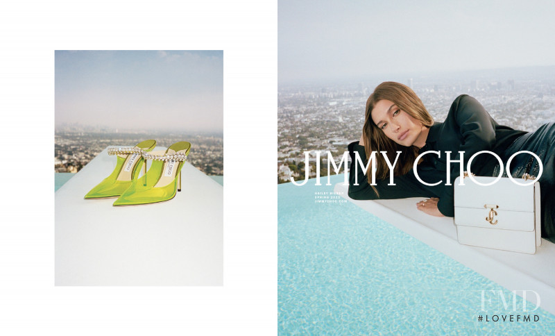 Jimmy Choo advertisement for Spring/Summer 2022