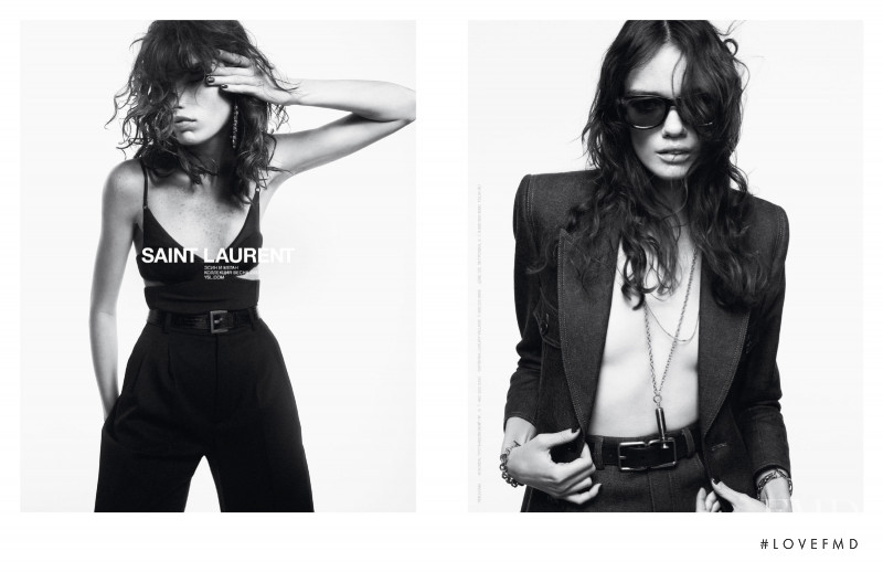 Saint Laurent advertisement for Spring/Summer 2022