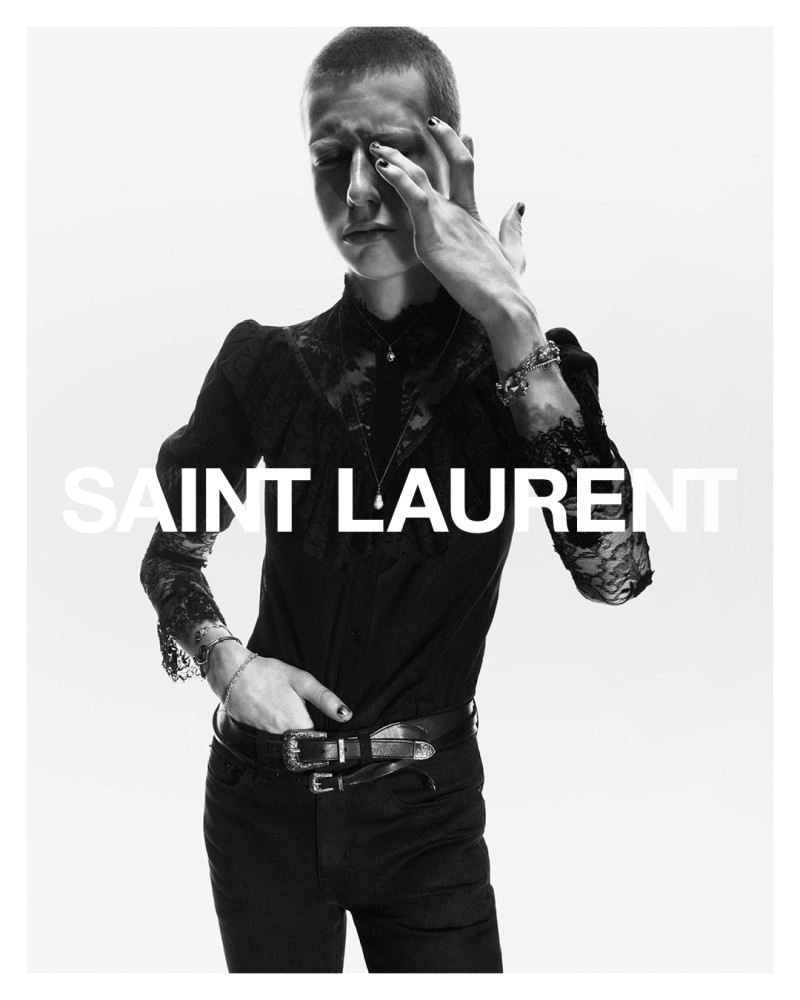 Saint Laurent advertisement for Spring/Summer 2022