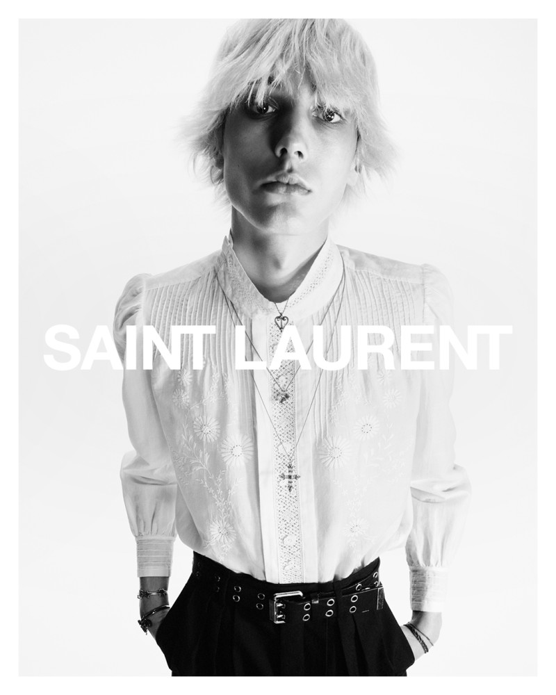 Saint Laurent advertisement for Spring/Summer 2022