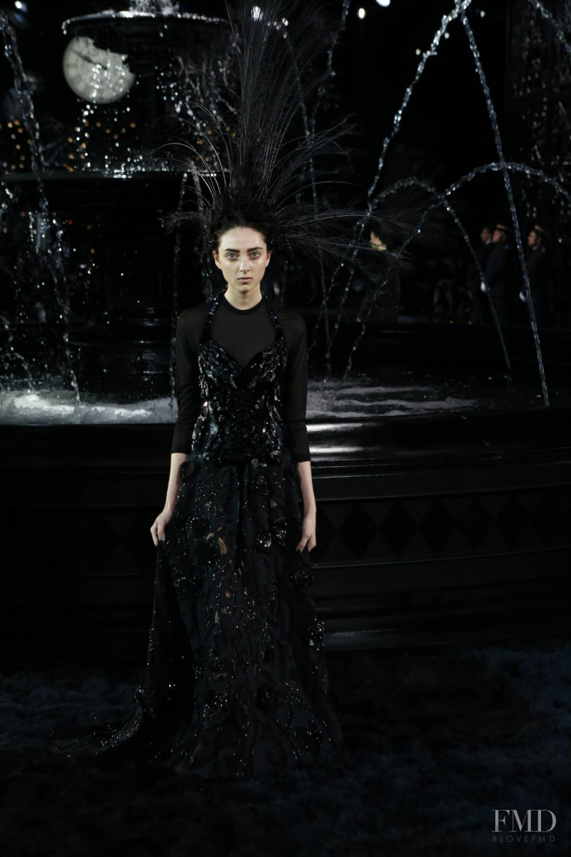 Sarah Engelland featured in  the Louis Vuitton fashion show for Spring/Summer 2014