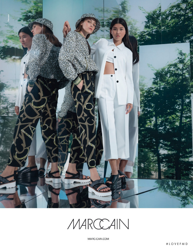 Marc Cain advertisement for Spring/Summer 2022