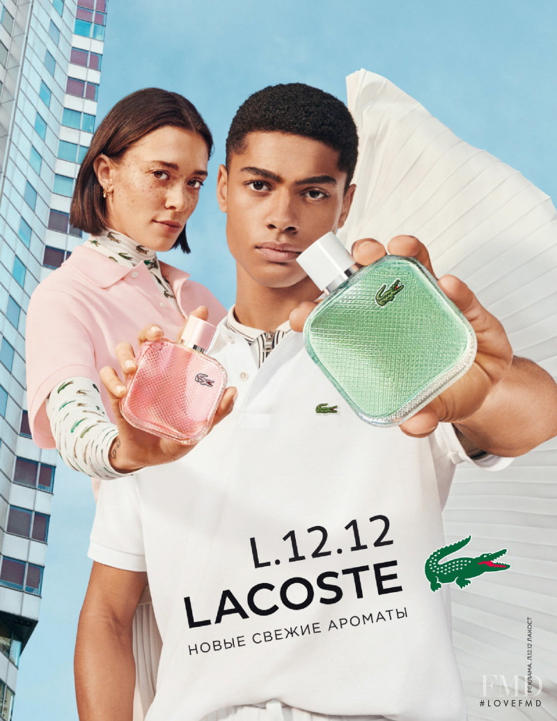 Lacoste advertisement for Spring/Summer 2022