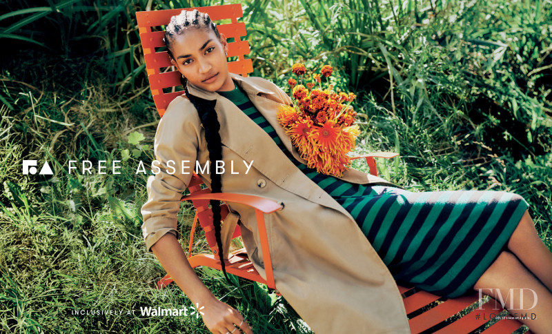 Free Assembly by Walmart advertisement for Spring/Summer 2022