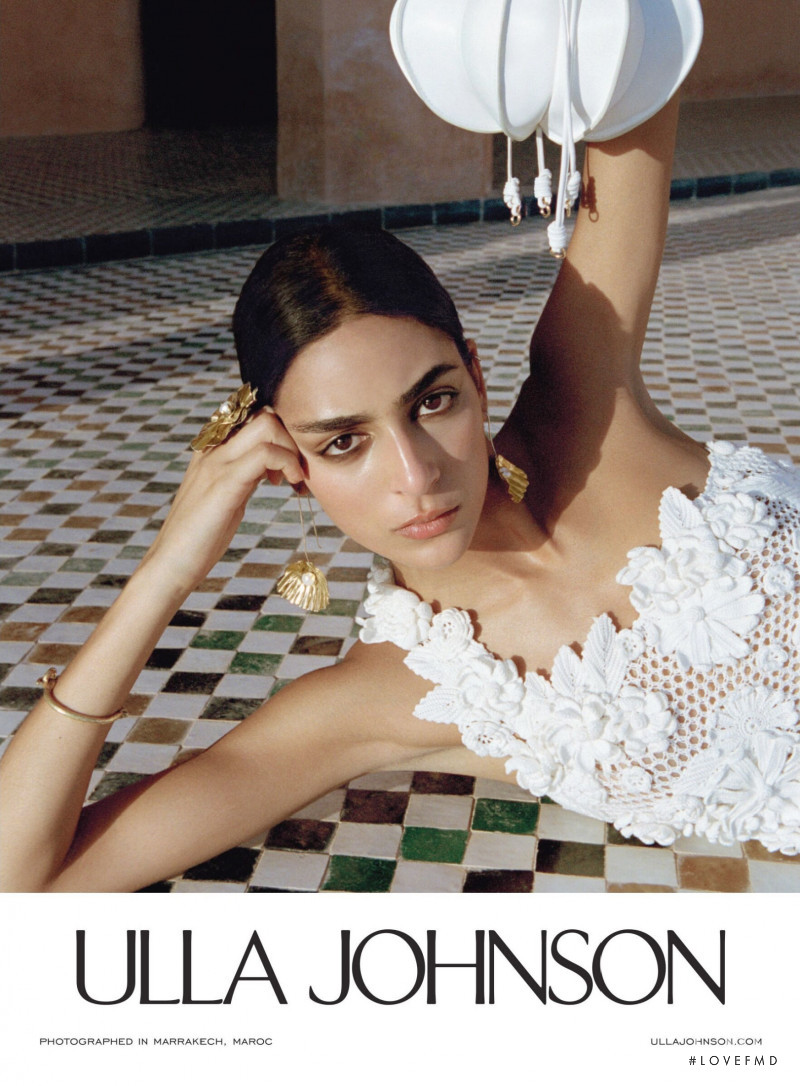 Ulla Johnson advertisement for Spring/Summer 2022