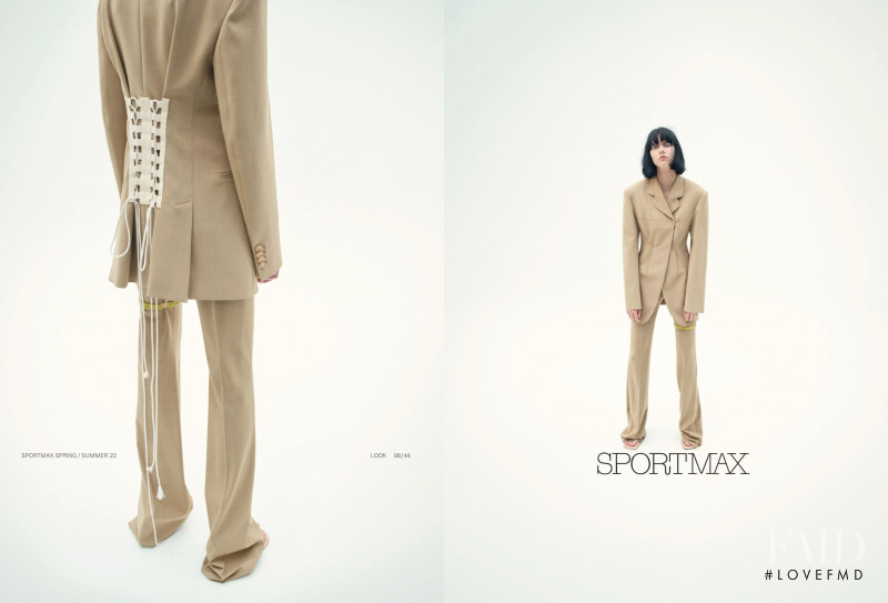 Sportmax advertisement for Spring/Summer 2022