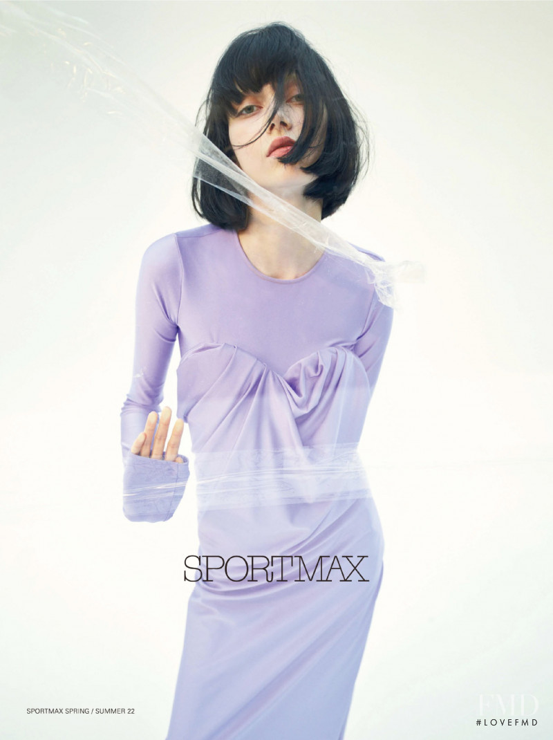 Sportmax advertisement for Spring/Summer 2022