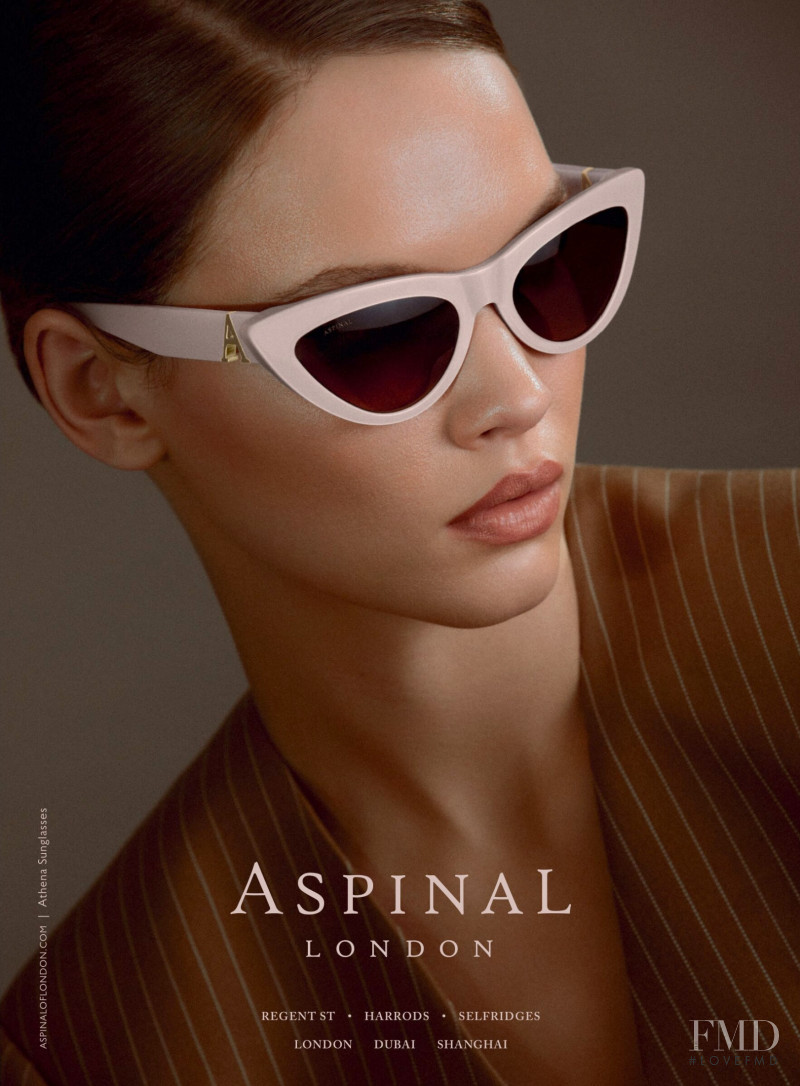 Aspinal of London advertisement for Spring/Summer 2022