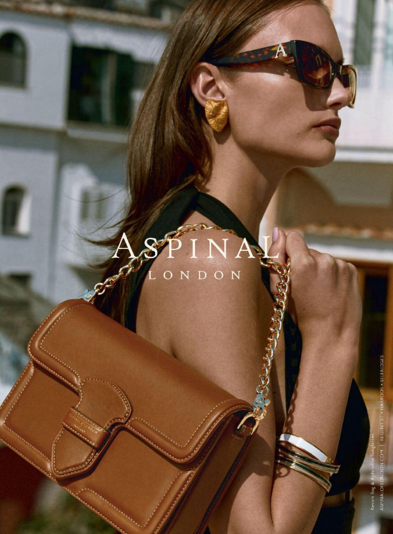 Aspinal of London advertisement for Spring/Summer 2022