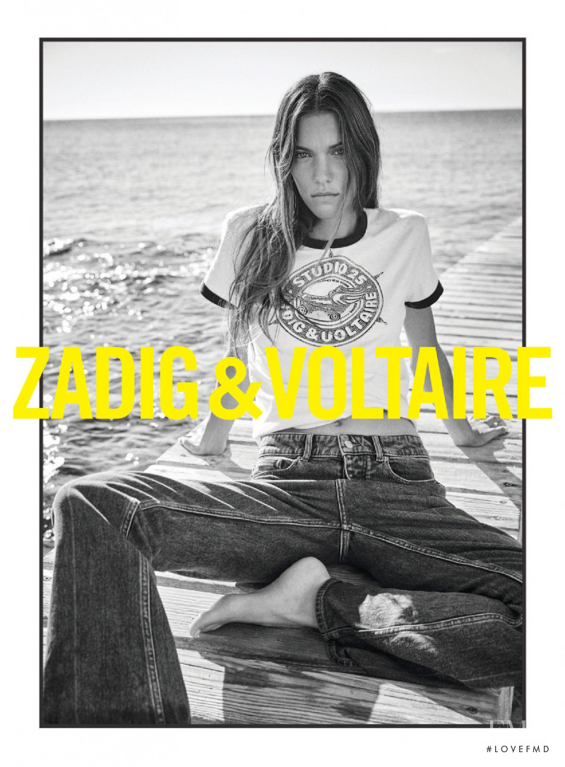 Zadig & Voltaire advertisement for Spring/Summer 2022