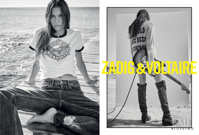 Zadig & Voltaire advertisement for Spring/Summer 2022