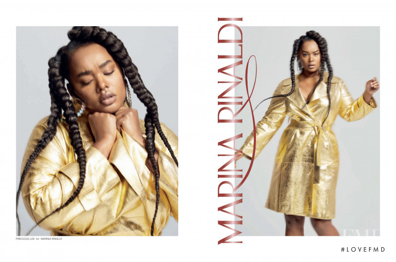 Marina Rinaldi advertisement for Spring/Summer 2022