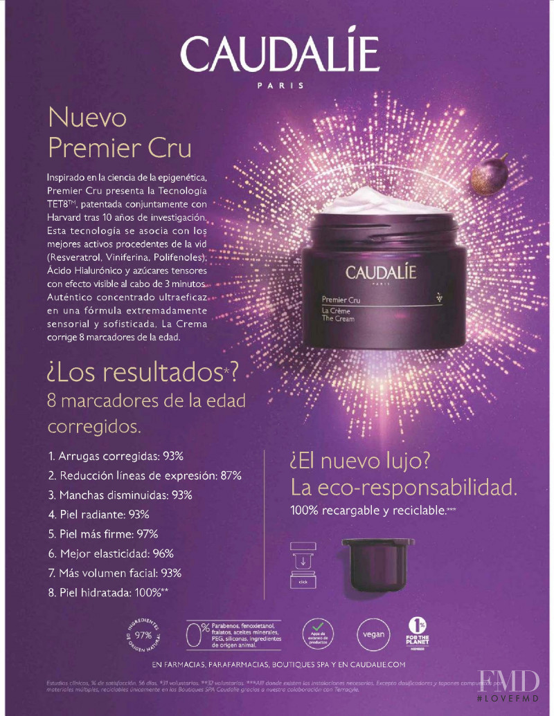 Caudalie advertisement for Spring/Summer 2022