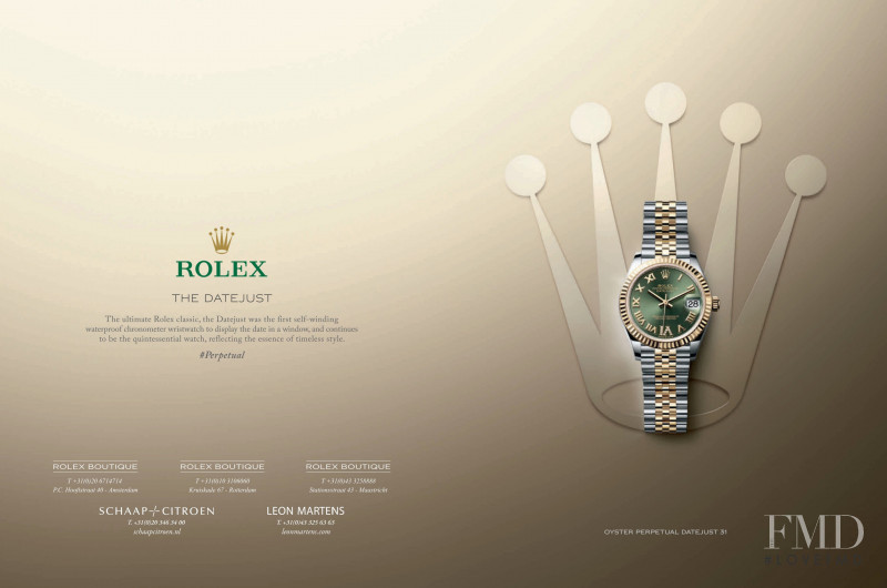 Rolex advertisement for Spring/Summer 2022