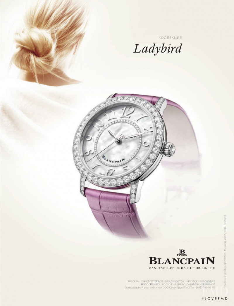 Blancpain advertisement for Spring/Summer 2022