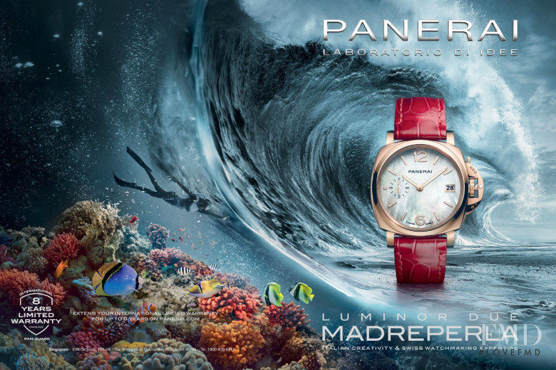 Panerai advertisement for Spring/Summer 2022