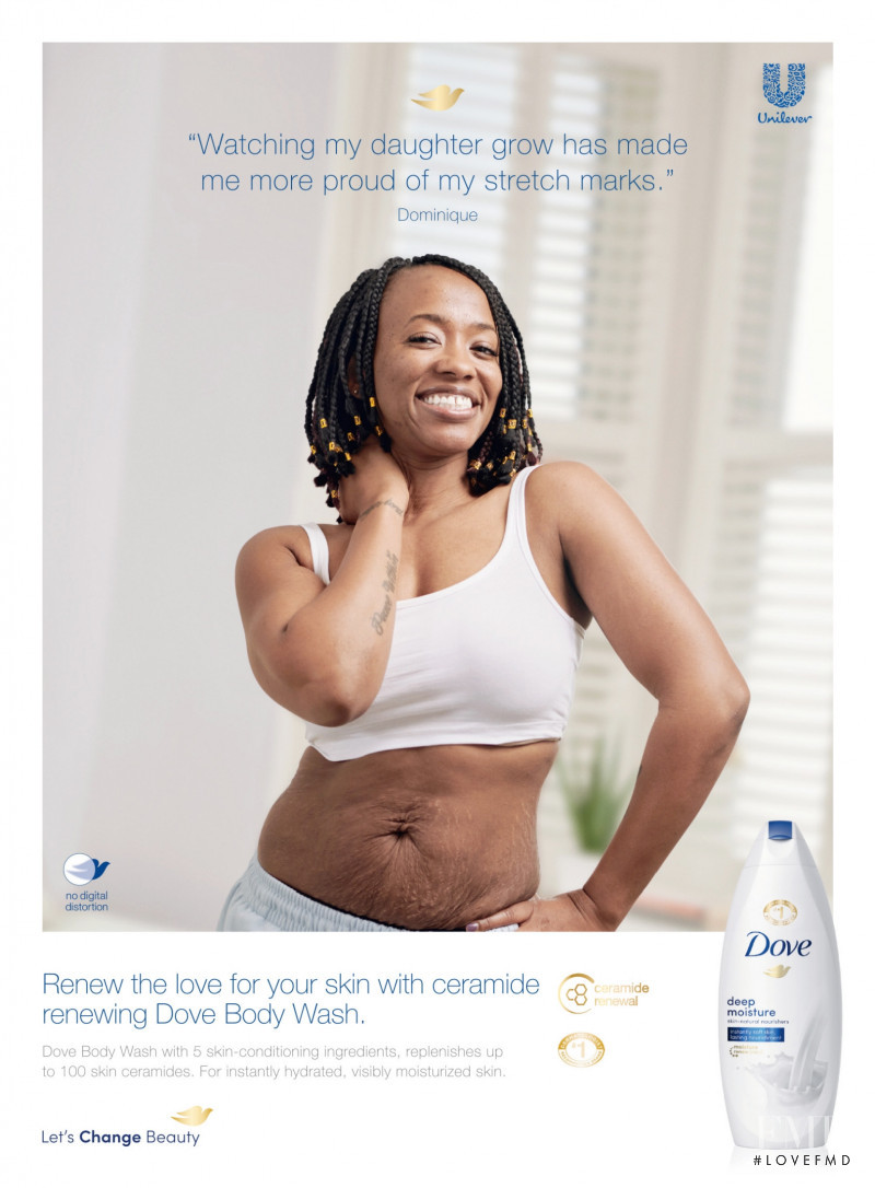 Dove advertisement for Spring/Summer 2022