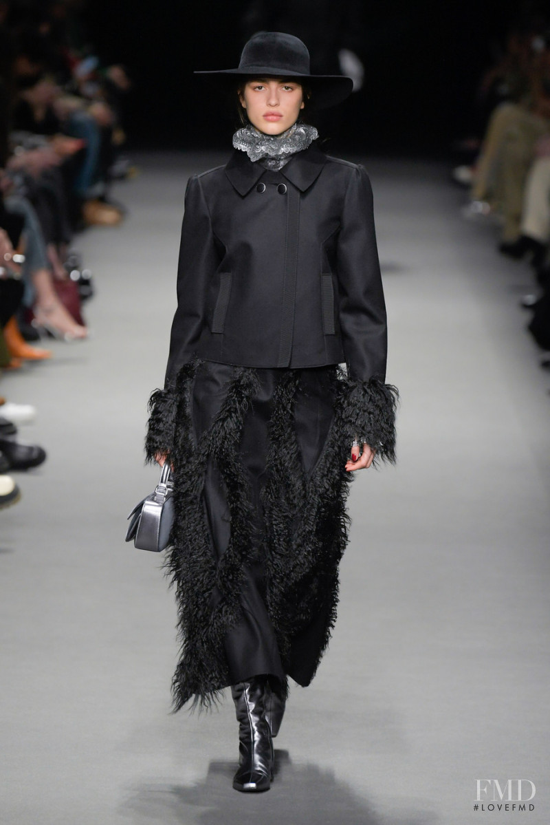 Adele Aldighieri featured in  the Alberta Ferretti fashion show for Autumn/Winter 2022