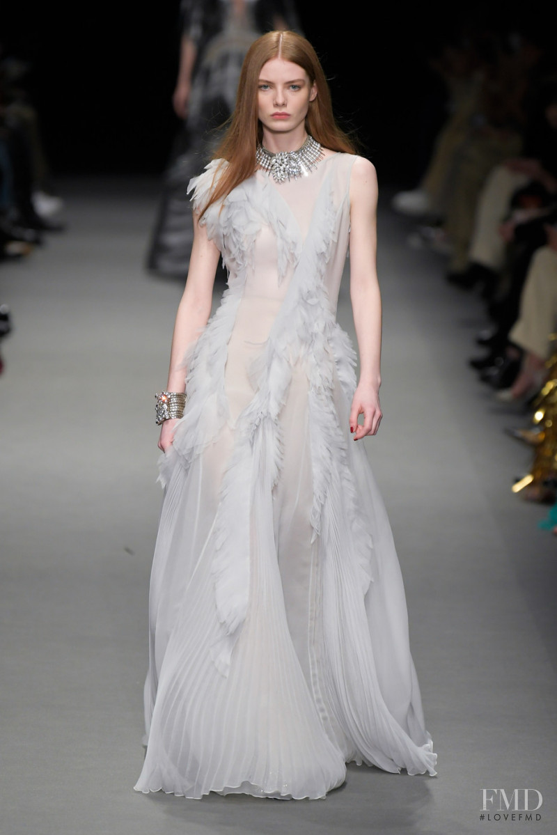 Alyda Grace Carder featured in  the Alberta Ferretti fashion show for Autumn/Winter 2022