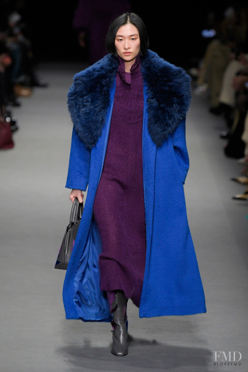 Chu Wong featured in  the Alberta Ferretti fashion show for Autumn/Winter 2022