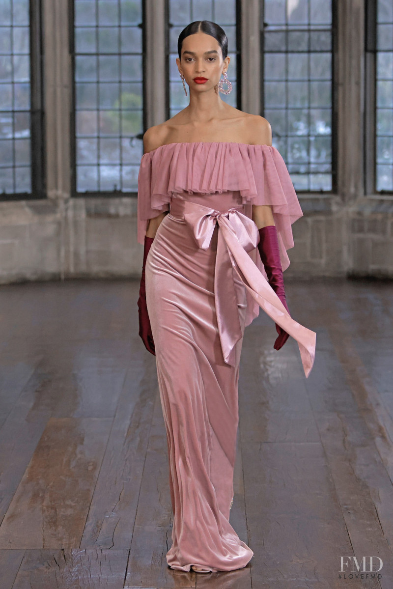 Badgley Mischka fashion show for Autumn/Winter 2022