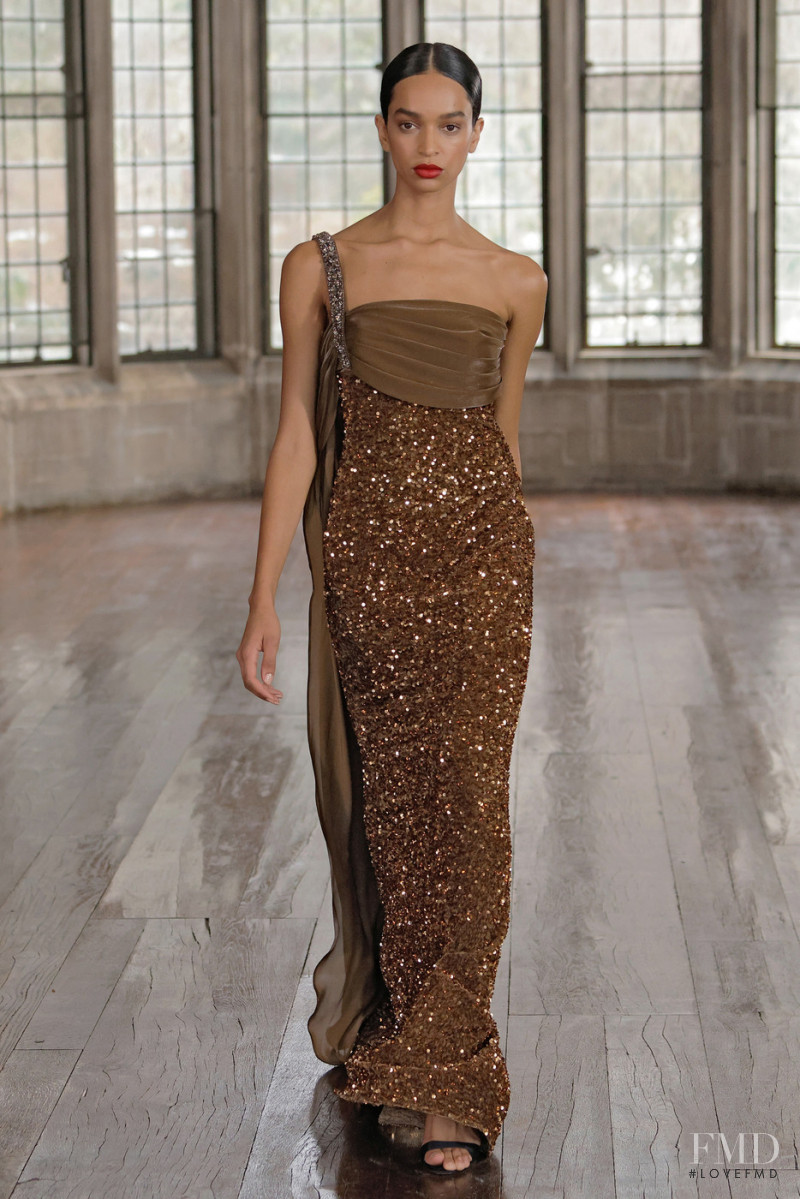 Badgley Mischka fashion show for Autumn/Winter 2022