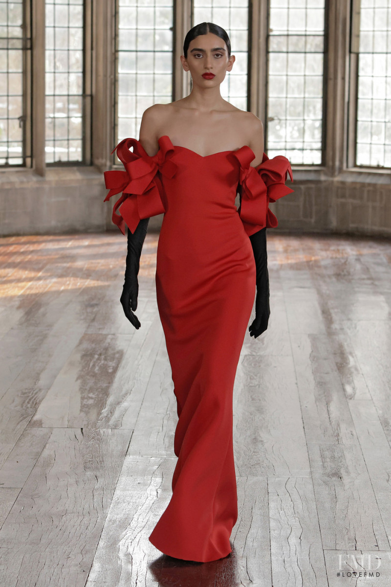 Badgley Mischka fashion show for Autumn/Winter 2022