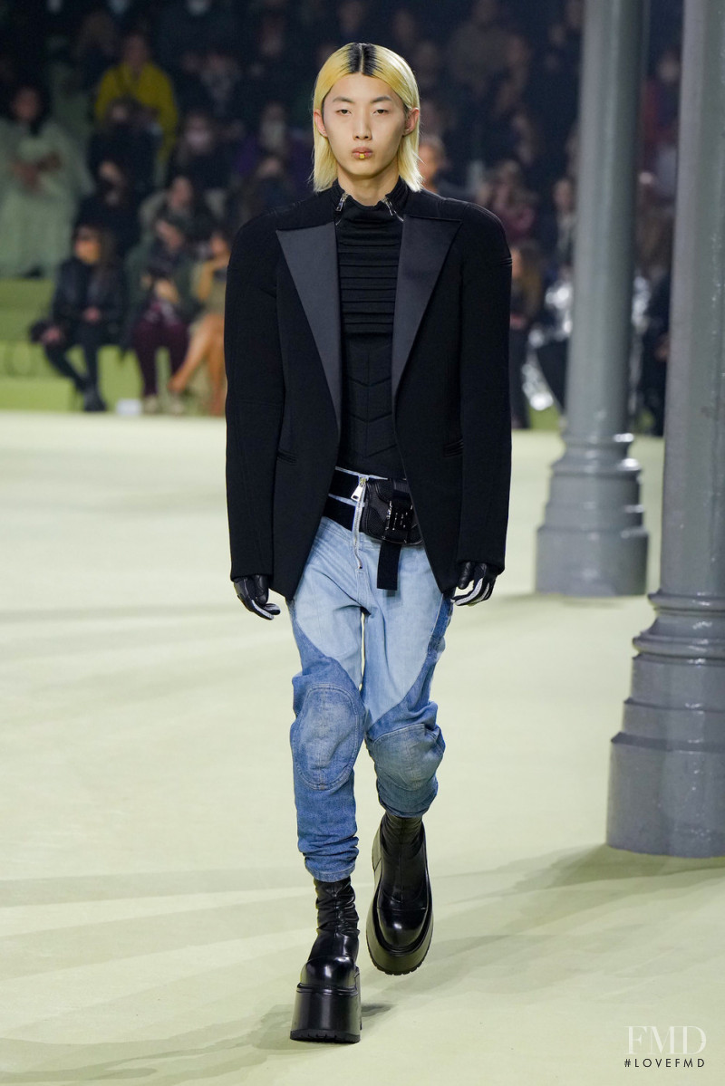 Solha Park featured in  the Balmain fashion show for Autumn/Winter 2022